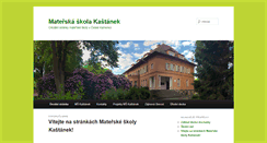 Desktop Screenshot of mskastanek.cz